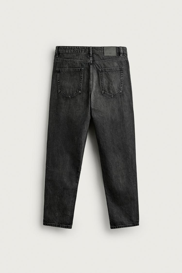 Jeans de corte entallado y cónico 8