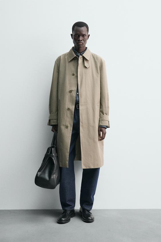 WATER REPELLENT TRENCH COAT