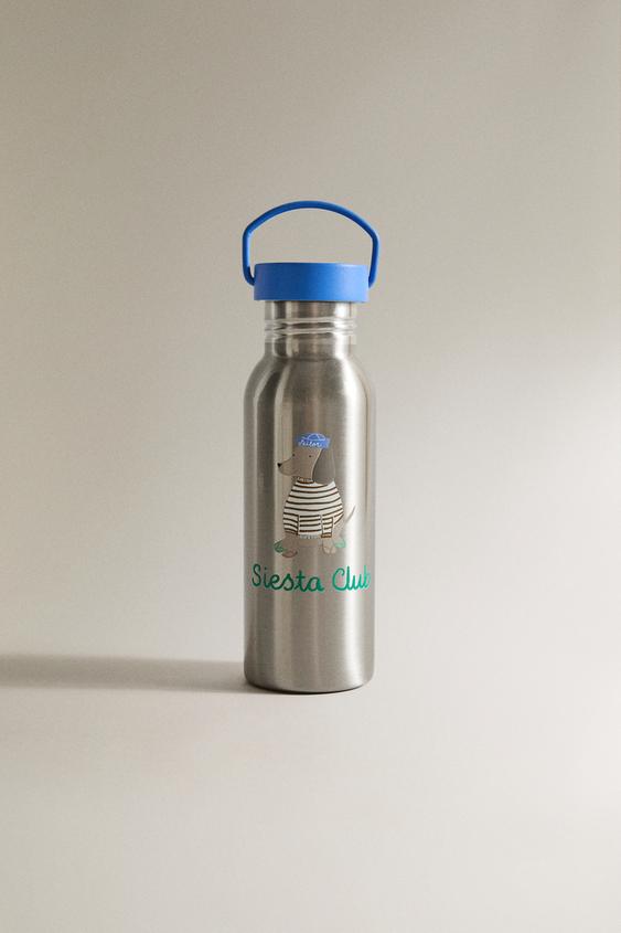 KINDERFLASCHE AUS STAHL MIT HUNDEMOTIV - Bunt von Zara - Bild 0