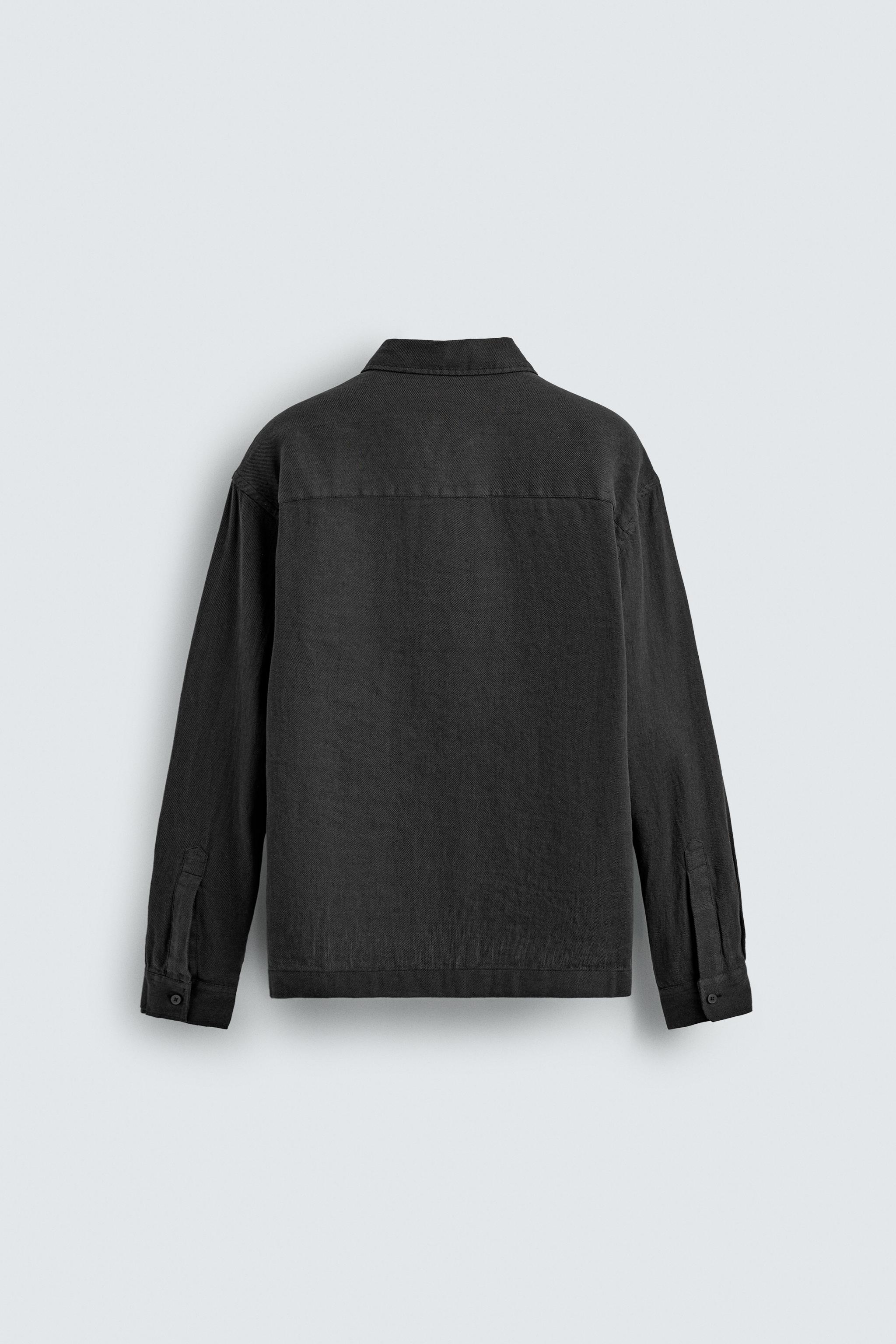 COTTON-LINEN POLO SHIRT