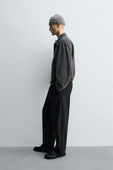 BLOUSON BOMBER MATELASSÉ - Gris de Zara - Image 3