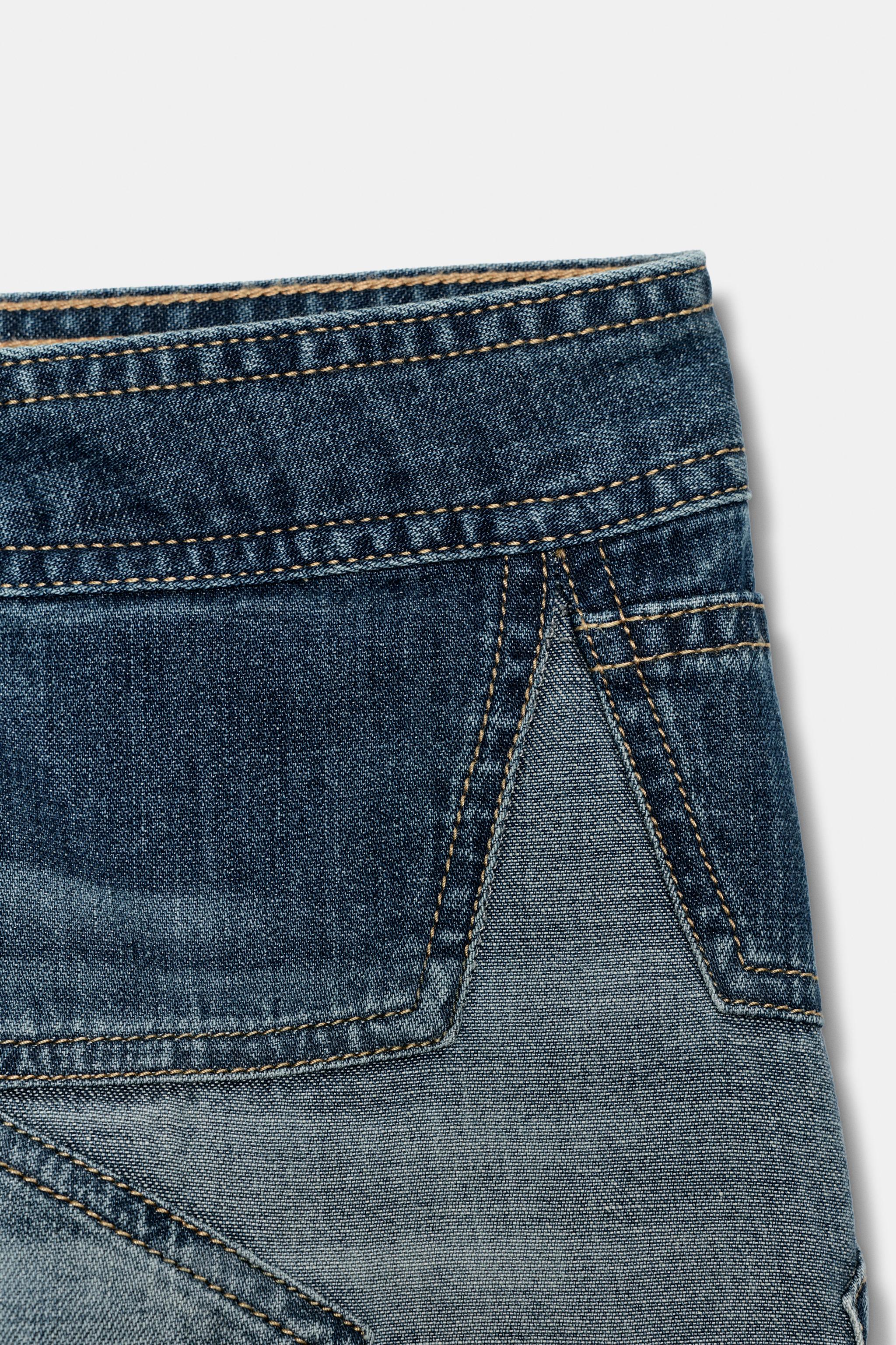 TRF STAR MINI DENIM SHORTS