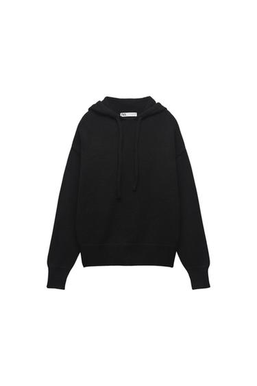 KNIT HOODIE