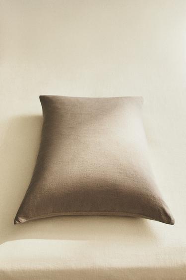 Zara XXL THROW PILLOW COVER - Light beige