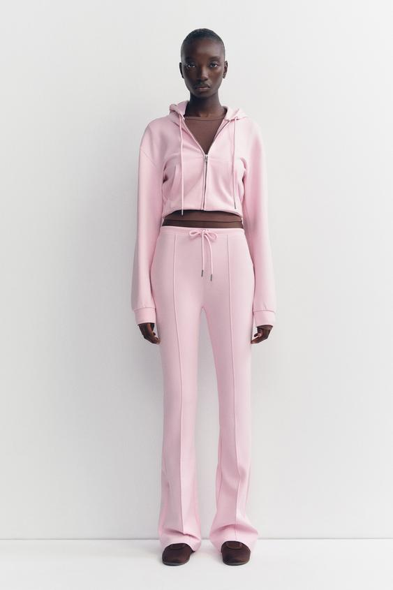 Fucsia Zara Zara Vaqueros Rosas Pantalones Rosas De Mujer ZARA