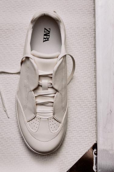 RETRO-STYLE TRAINERS - White by Zara