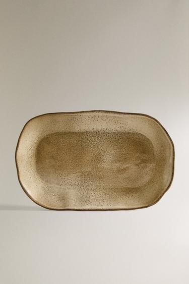 TERRACOTTA SERVING DISH - Beige by Zara