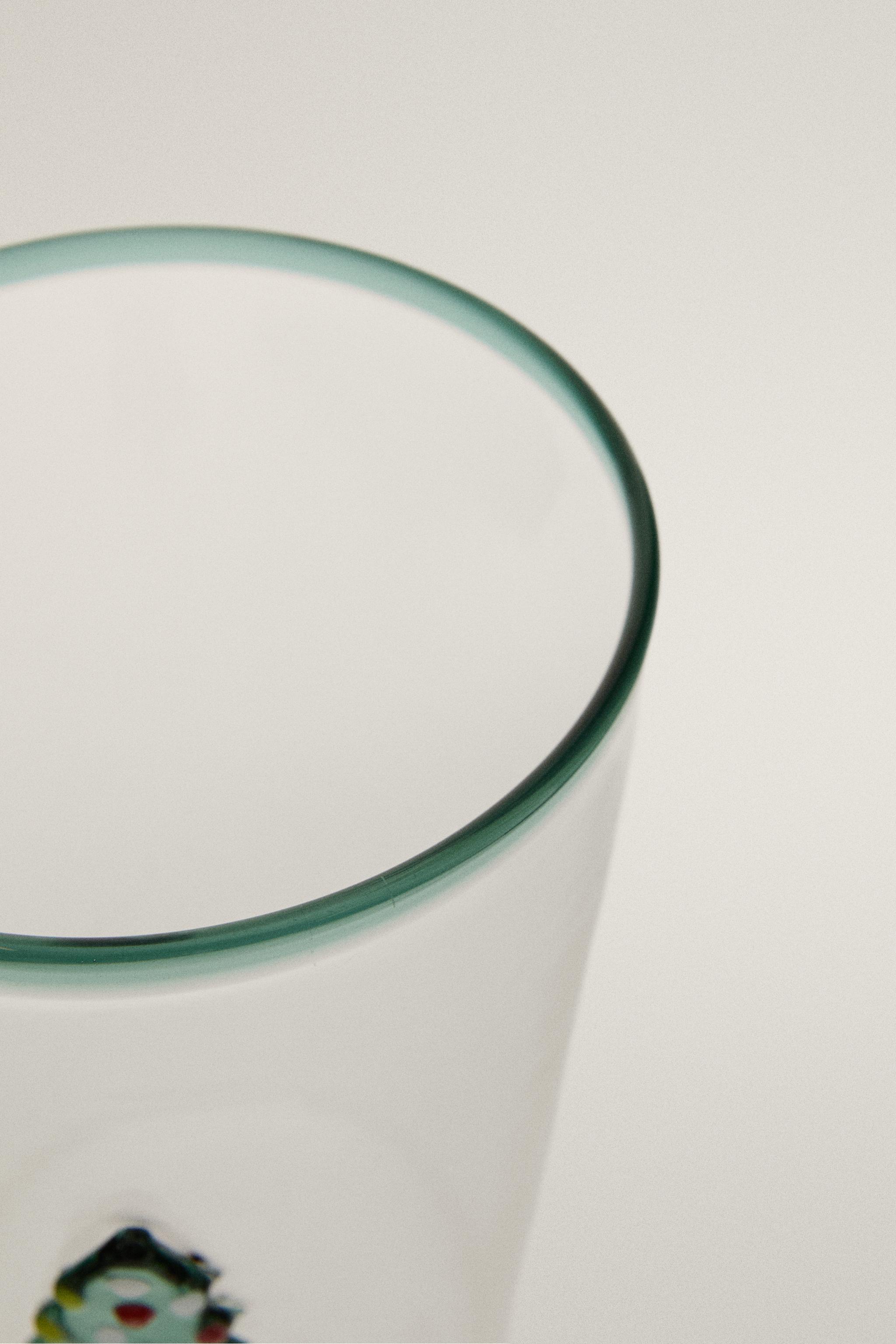 BOROSILICATE GLASS CHRISTMAS TREE TUMBLER
