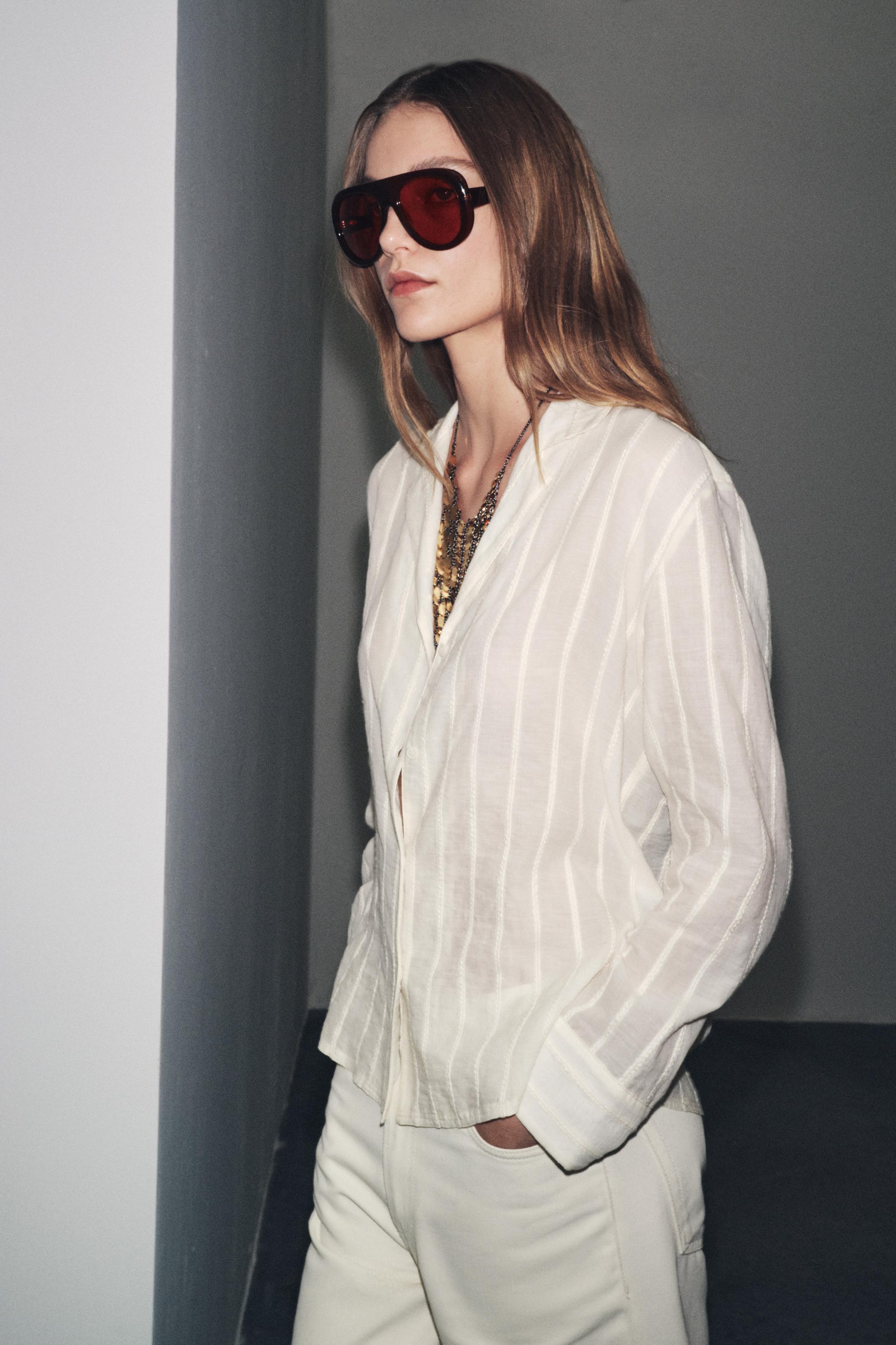 ZW COLLECTION STRIPED SHIRT