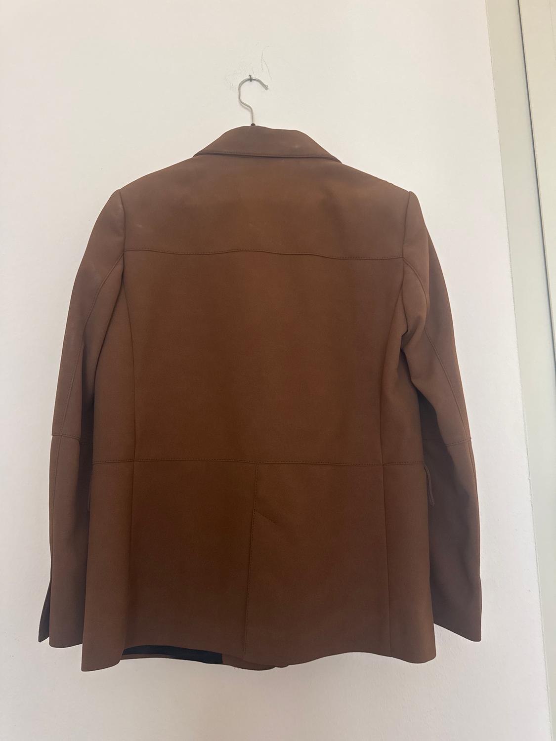 FAUX SUEDE STRAIGHT BLAZER - Image 2