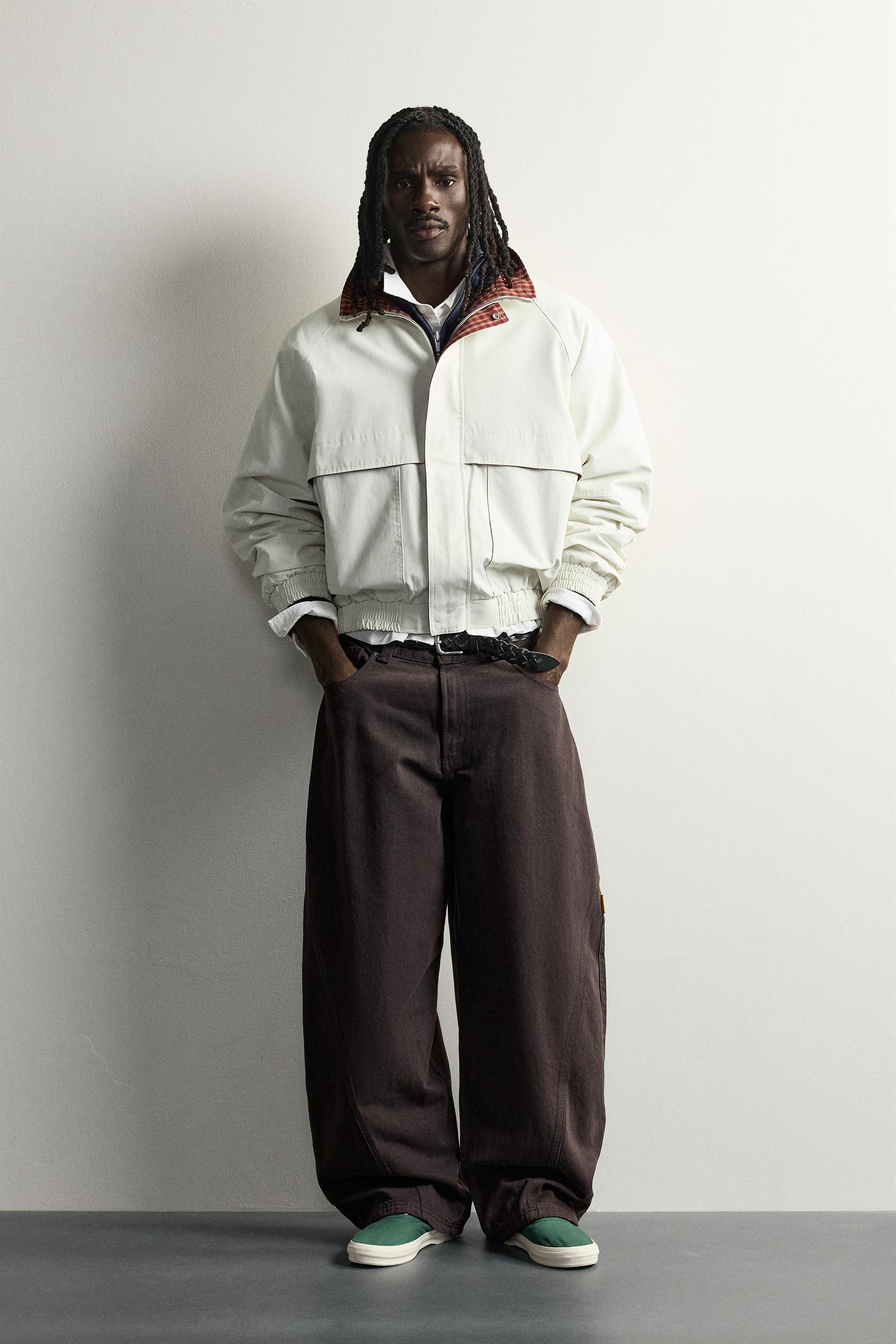 PINSTRIPE BALLOON FIT PANTS - thumbnail 7