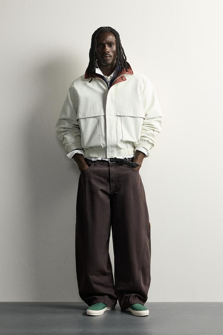 BALLOON FIT SEWN TROUSERS