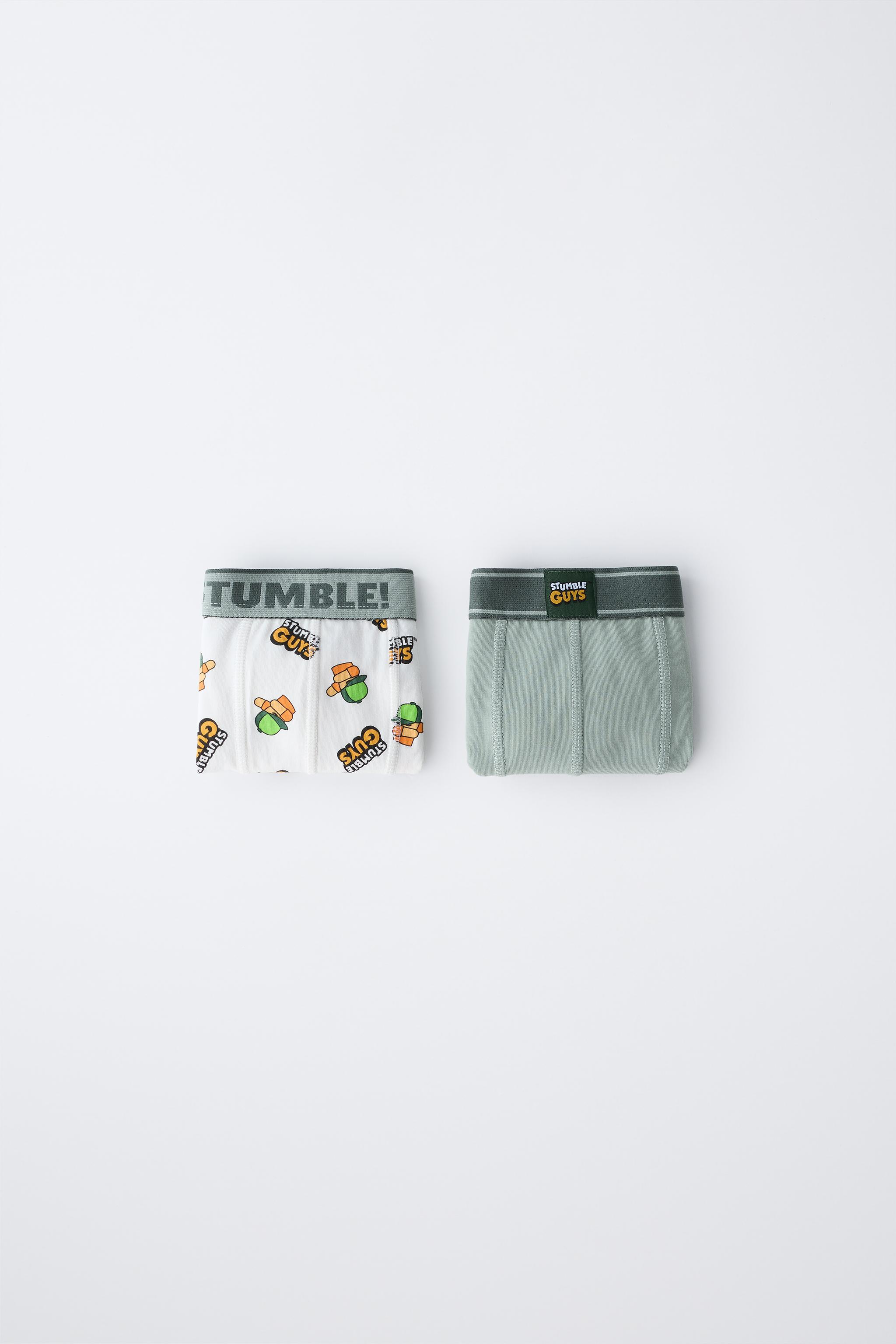AGES 6-14 / TWO-PACK OF STUMBLE GUYS ™ © SCOPELY BOXERS