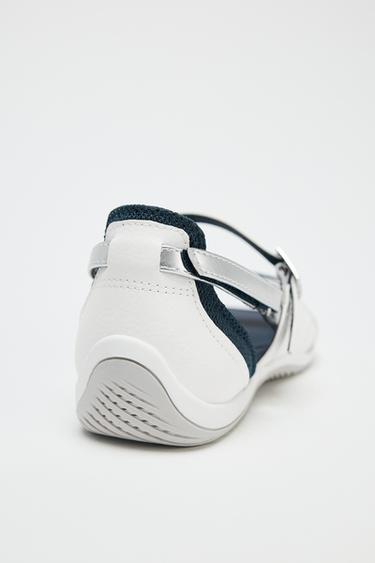 SANDALES DE SPORT À BRIDES - Blanc de Zara - Image 4