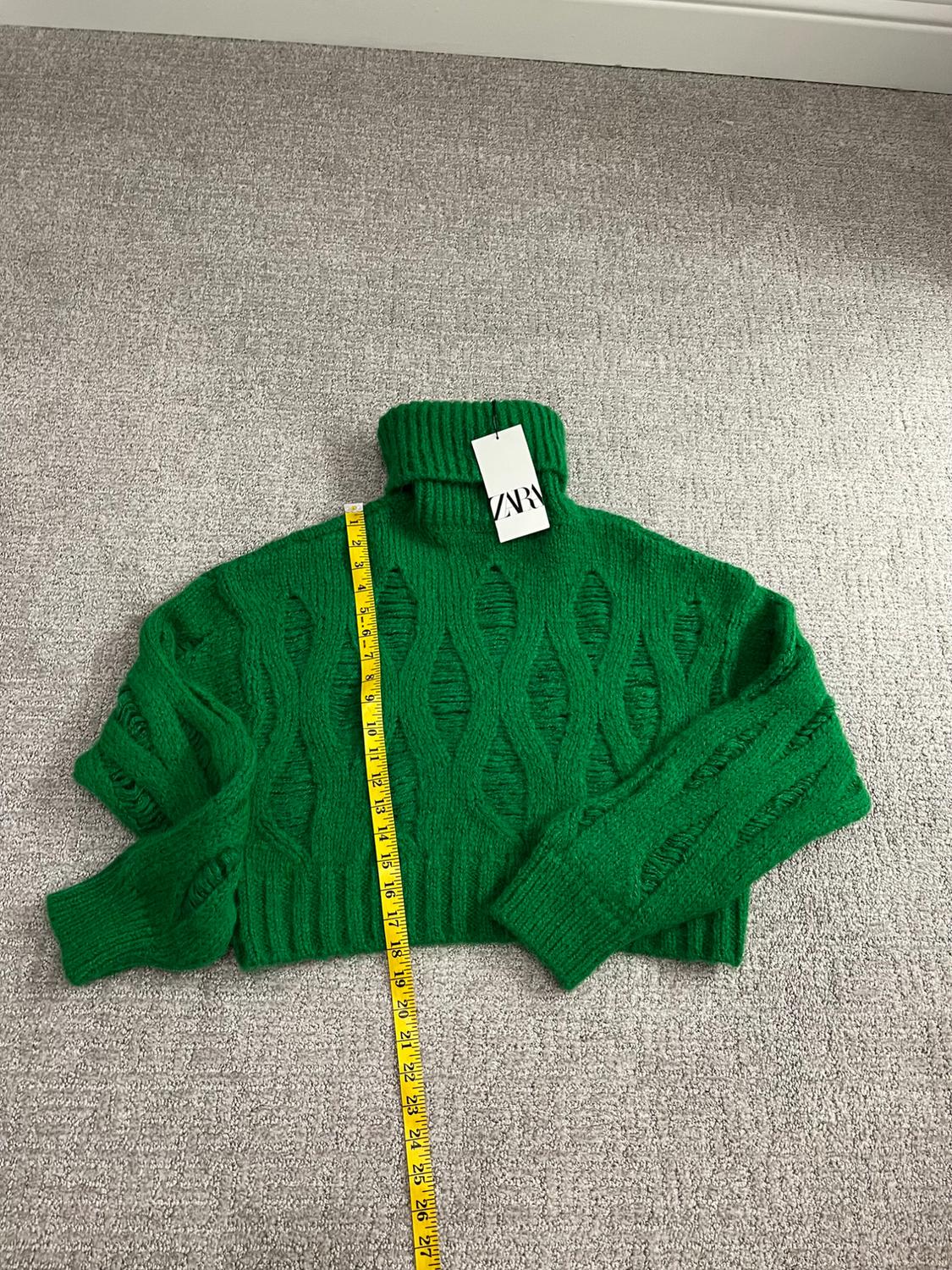 KNIT SWEATER WITH RIPS - Image 2