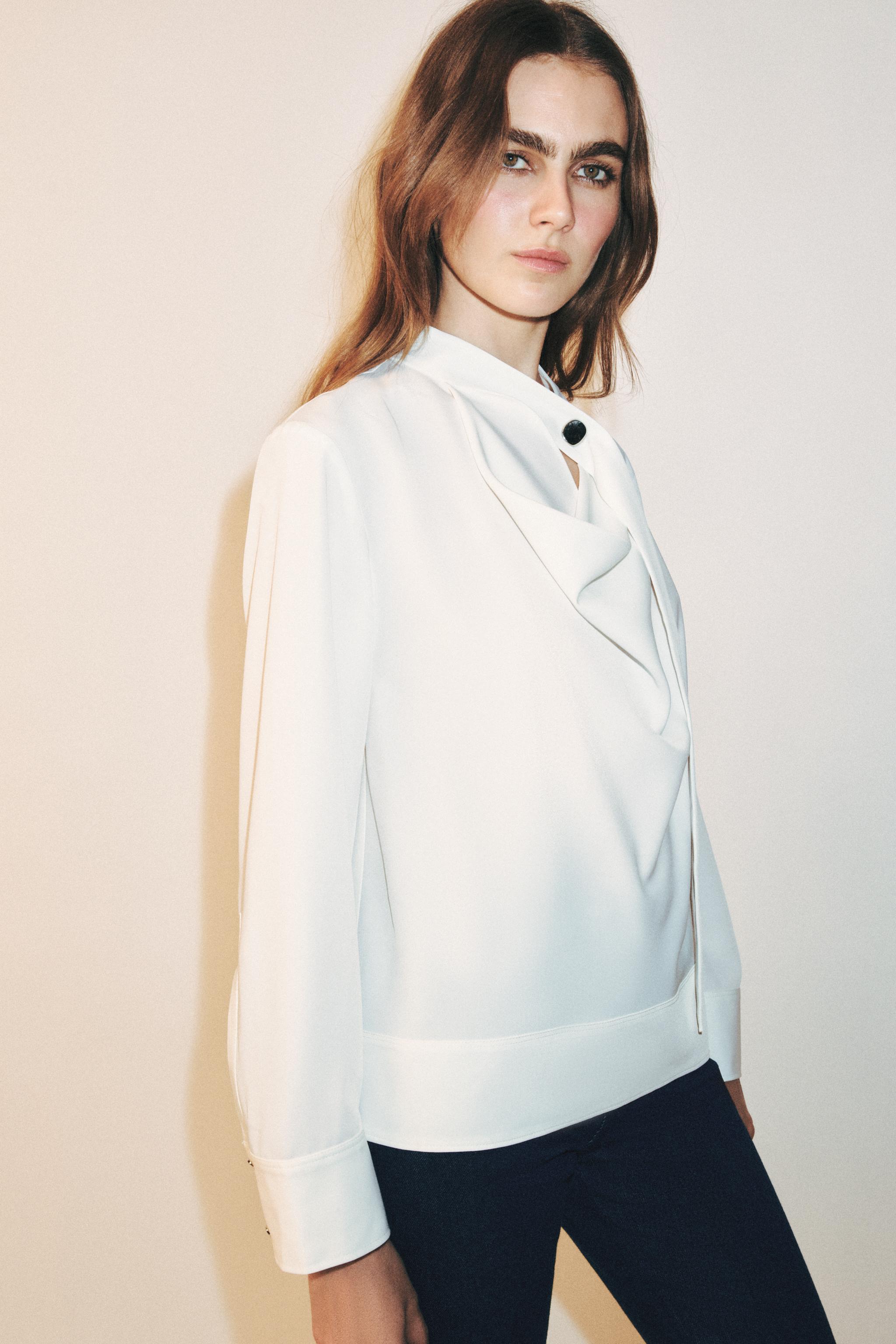 CHEMISE BANDE COL