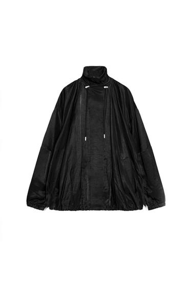 ZW COLLECTION FLUID BOMBER JACKET