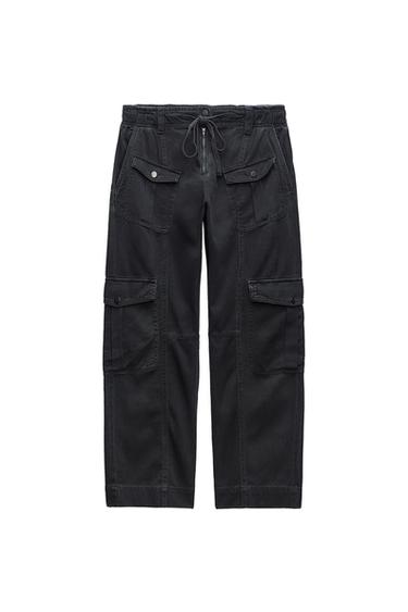 CROPPED CARGO PANTS