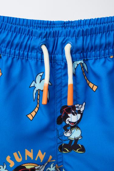 AGES 2-6/ MICKEY MOUSE © DISNEY SWIM BERMUDA SHORTS - Bluish by Zara - Image 2