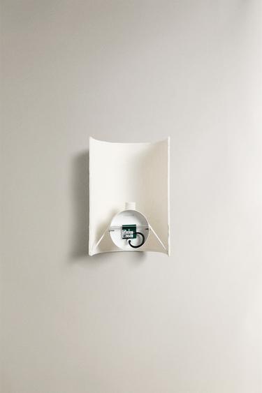 LAMP | PAPER WALL LIGHT - White by Zara - Image 4