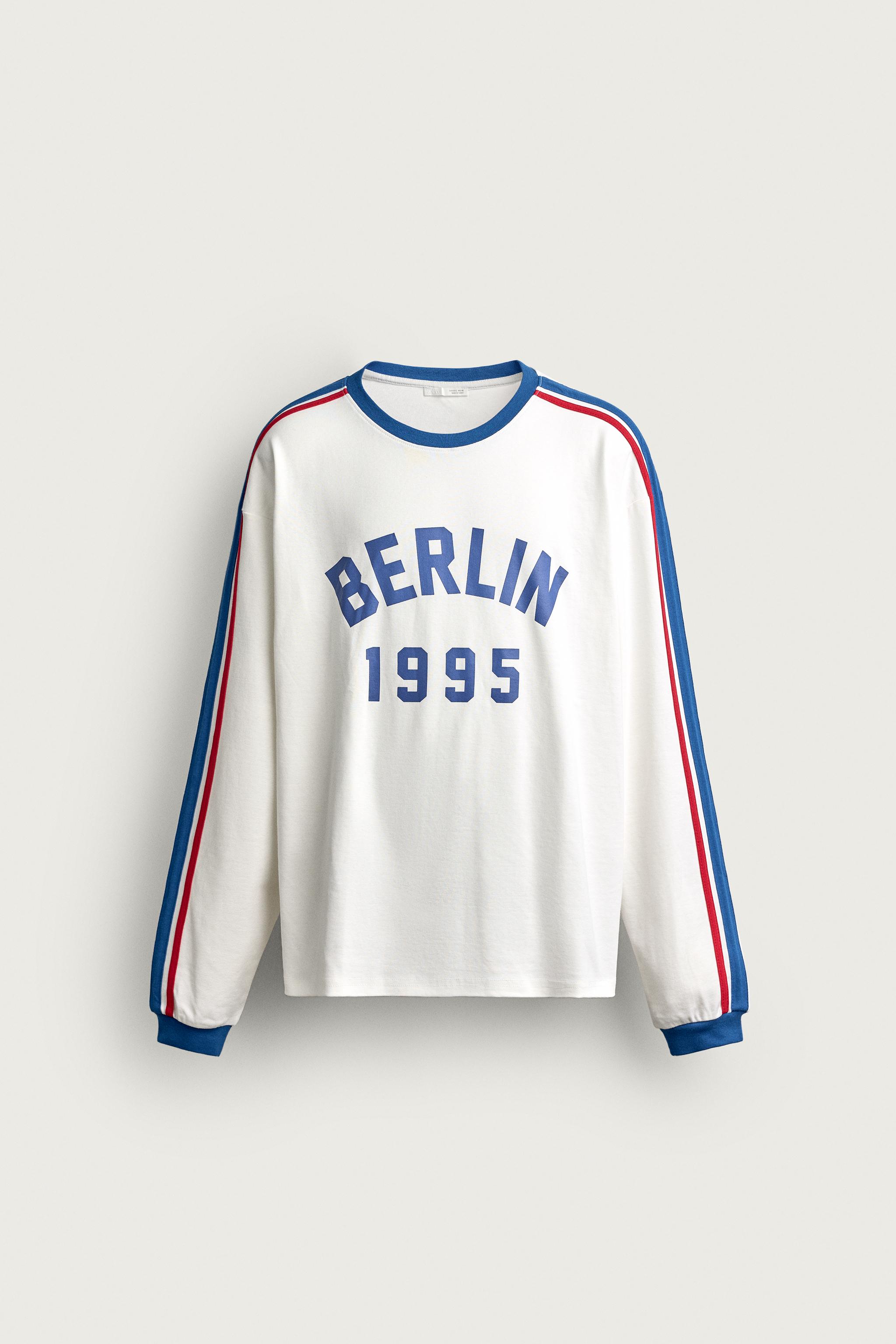 BERLIN CONTRAST STRIPE T-SHIRT