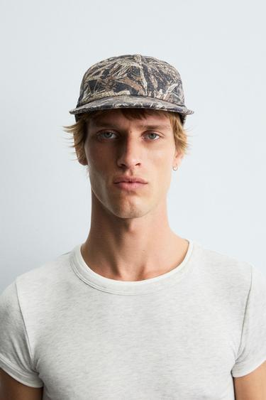 TREE PRINT CAP - Black by Zara - Image 0