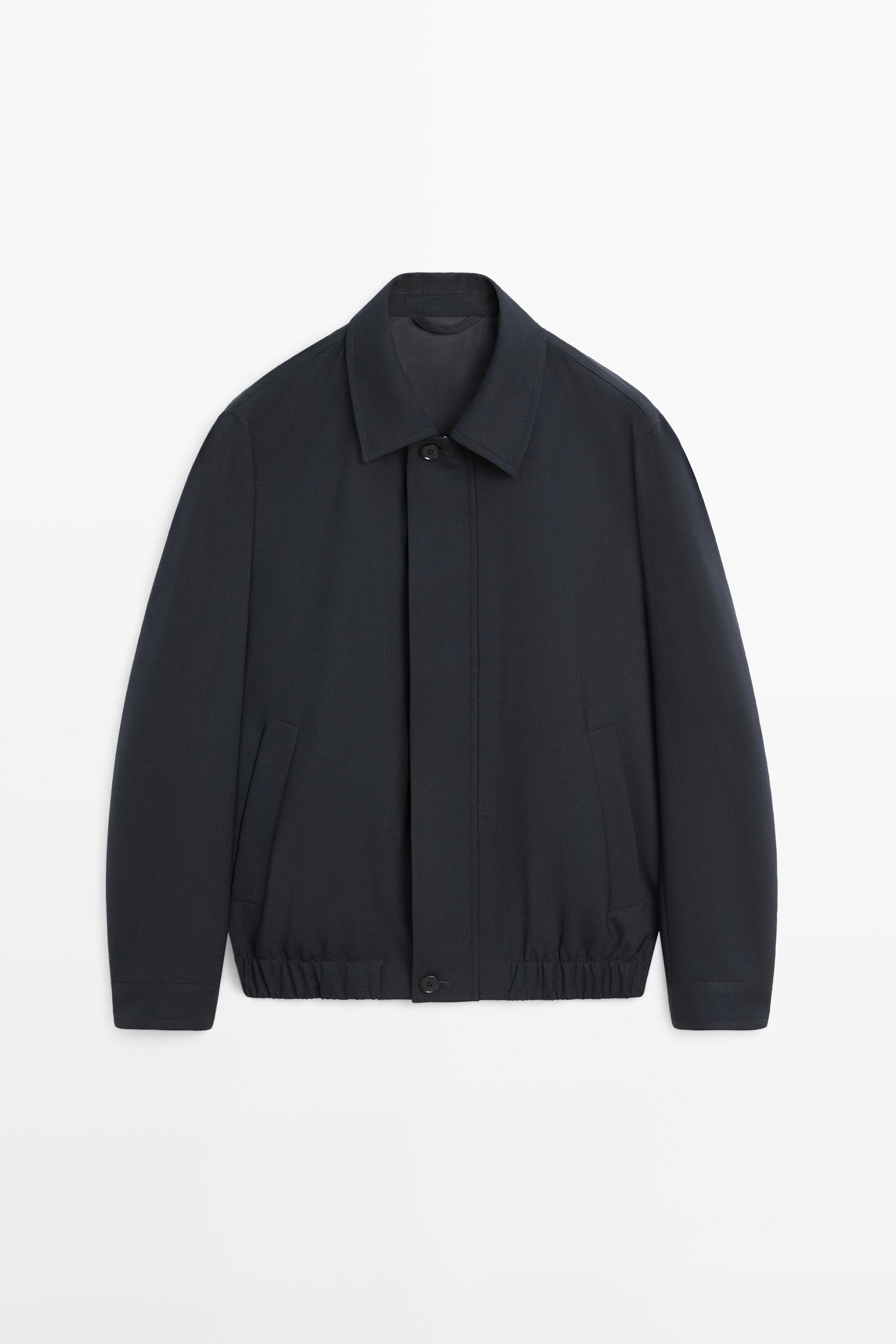 Blouson total look laine froide