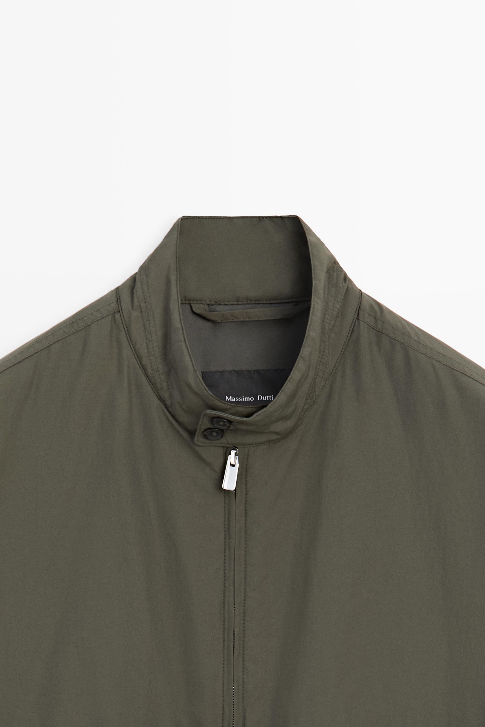 Technical boxy fit bomber jacket