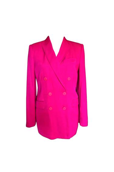 BLAZER A DOPPIO PETTO IN VISCOSA
