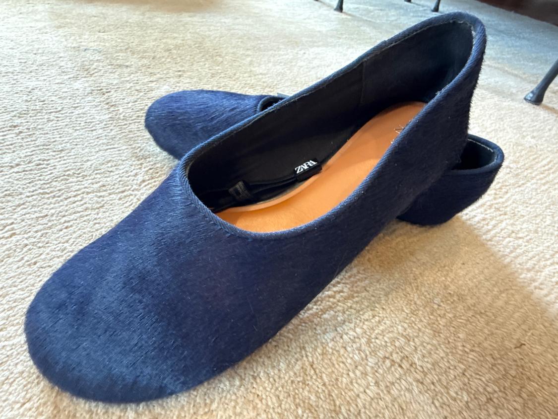 FURSKIN LEATHER BALLET FLATS - Image 6