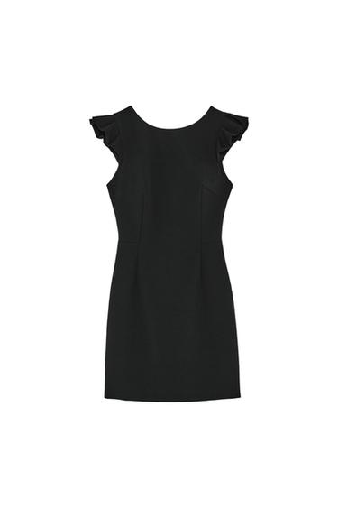 OPEN BACK DRESS WITH BOW