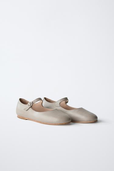 BALLERINES BRACELET ÉDITION LIMITÉE - Gris taupe de Zara - Image 1