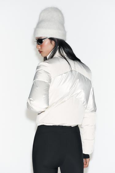 COMBINAISON REMBOURRÉE RÉSISTANTE À L'EAU COUPE-VENT TECHNOLOGIE RECCO® COLLECTION SKI - Écru de Zara - Image 7