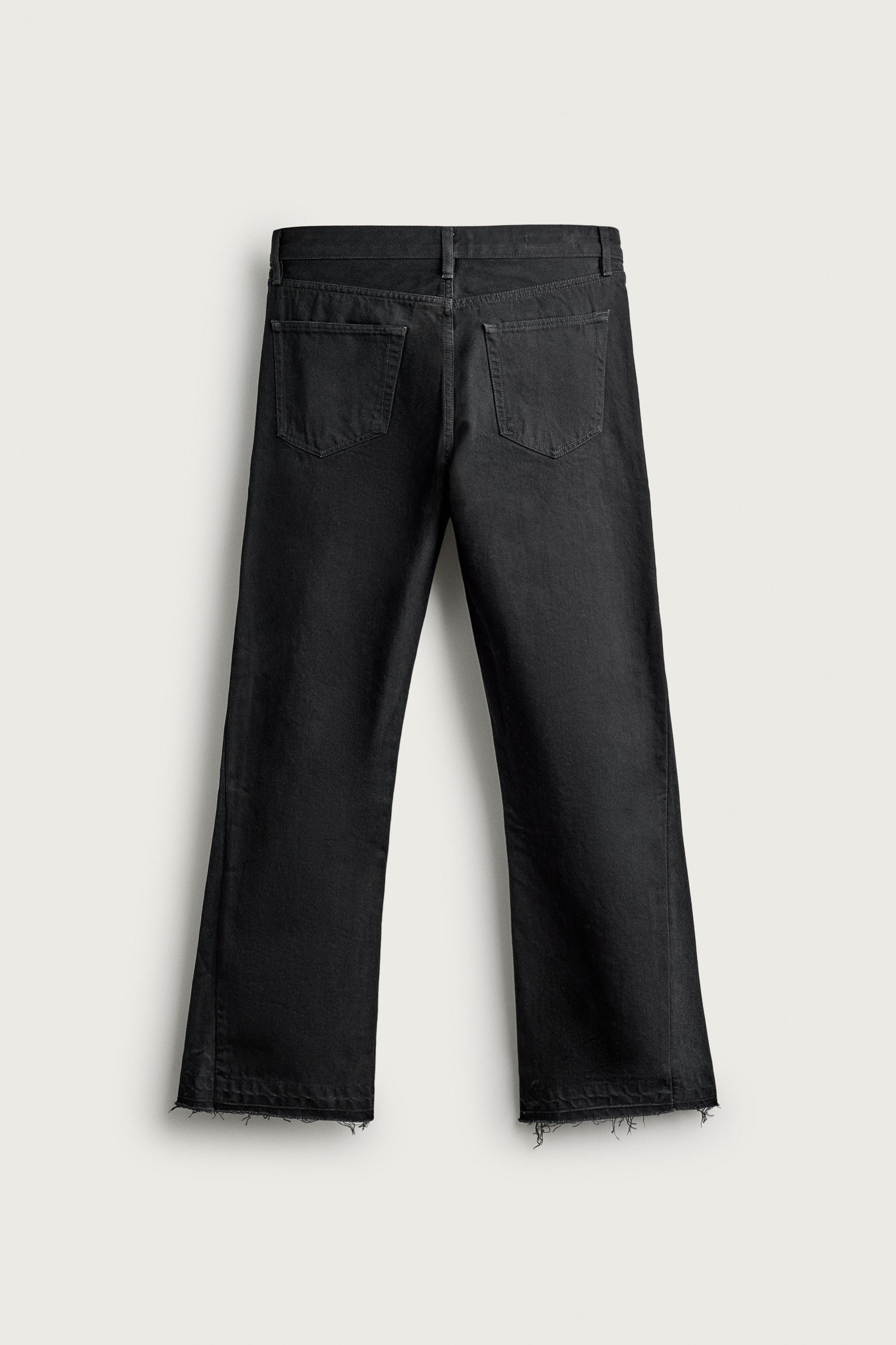 Мужские джинсы Zara FLARE FIT JEANS — фото 7