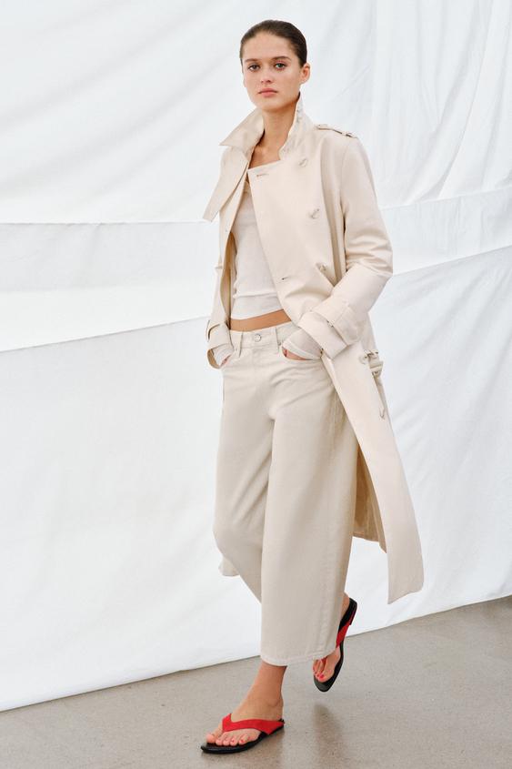 ZW COLLECTION MID-RISE CULOTTE JEANS