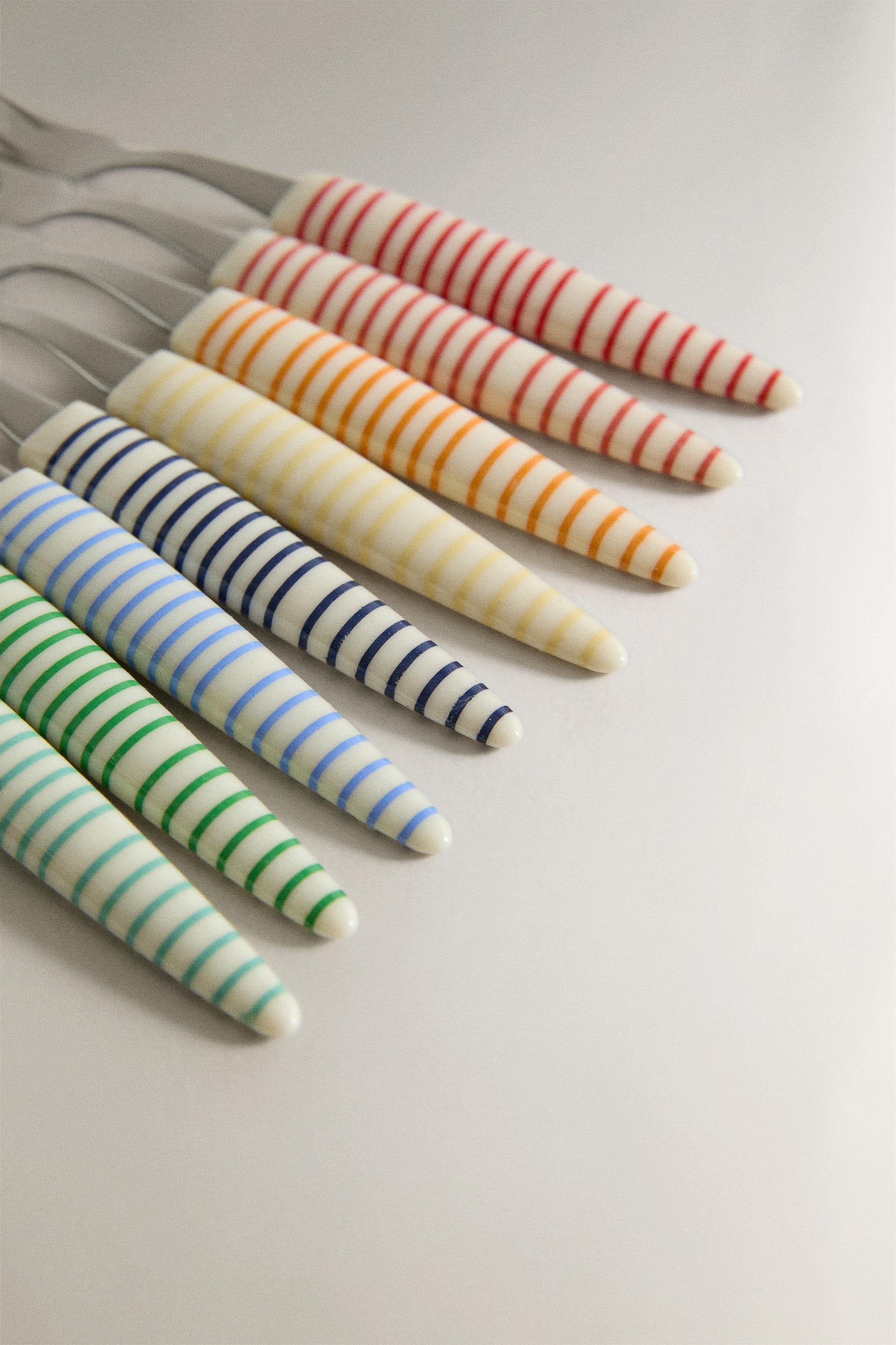 Zara STRIPED APPETIZER PICKS (PACK OF 8) — фото 3
