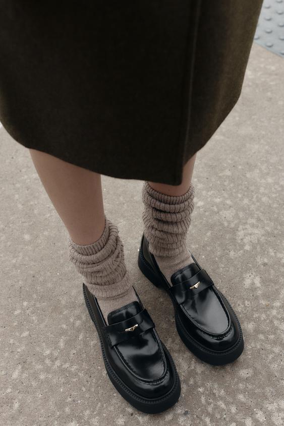 CHUNK SOLE LOAFERS