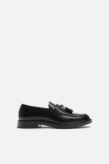 TASSEL DRESS LOAFERS - Black by Zara - Image 0