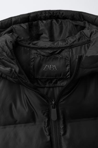 QUILTED CONTRAST JACKET - Black by Zara - Image 7