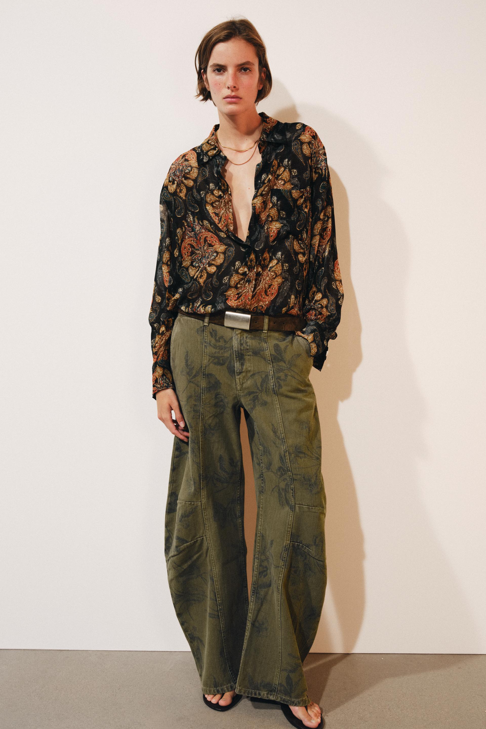 ZW COLLECTION PRINTED SHIRT