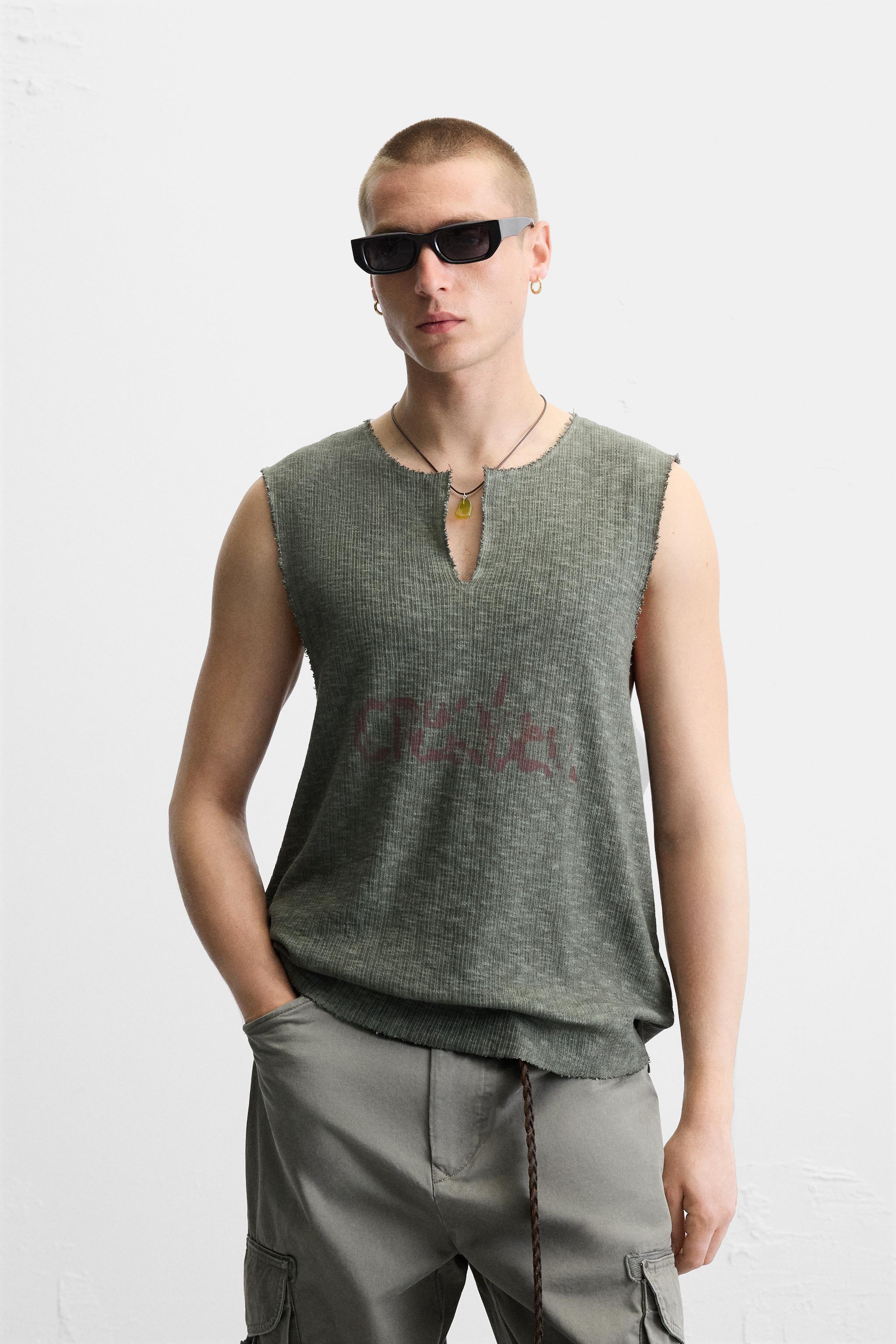 グリーンTシャツ – メンズ | 最新コレクション | ZARA 日本