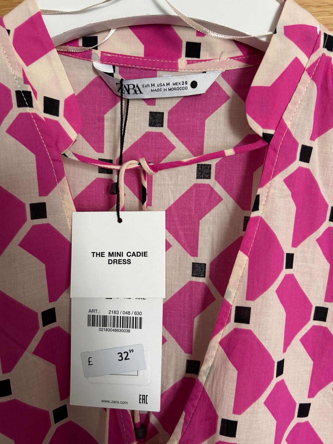 SHORT PRINTED DRESS - Image 2
