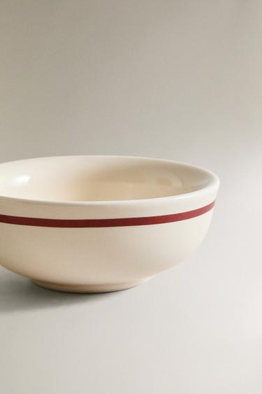 MINI BOL PETIT DÉJEUNER PORCELAINE - Bordeaux foncé de Zara - Image 3