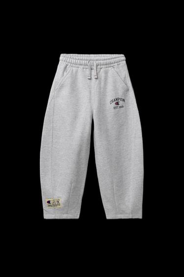 CHAMPION ® X ZARA BALLOON PLUSH TROUSERS - Beige marl by Zara