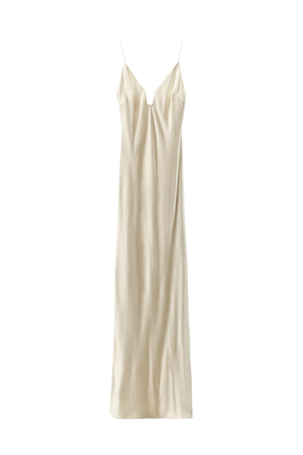 100% VISCOSE LONG DRESS - image 3