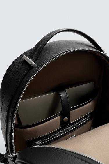 TEXTURE BACKPACK - Black by Zara - Image 4
