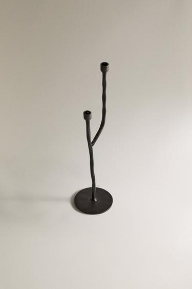 METAL CANDELABRA - Black by Zara - Image 1