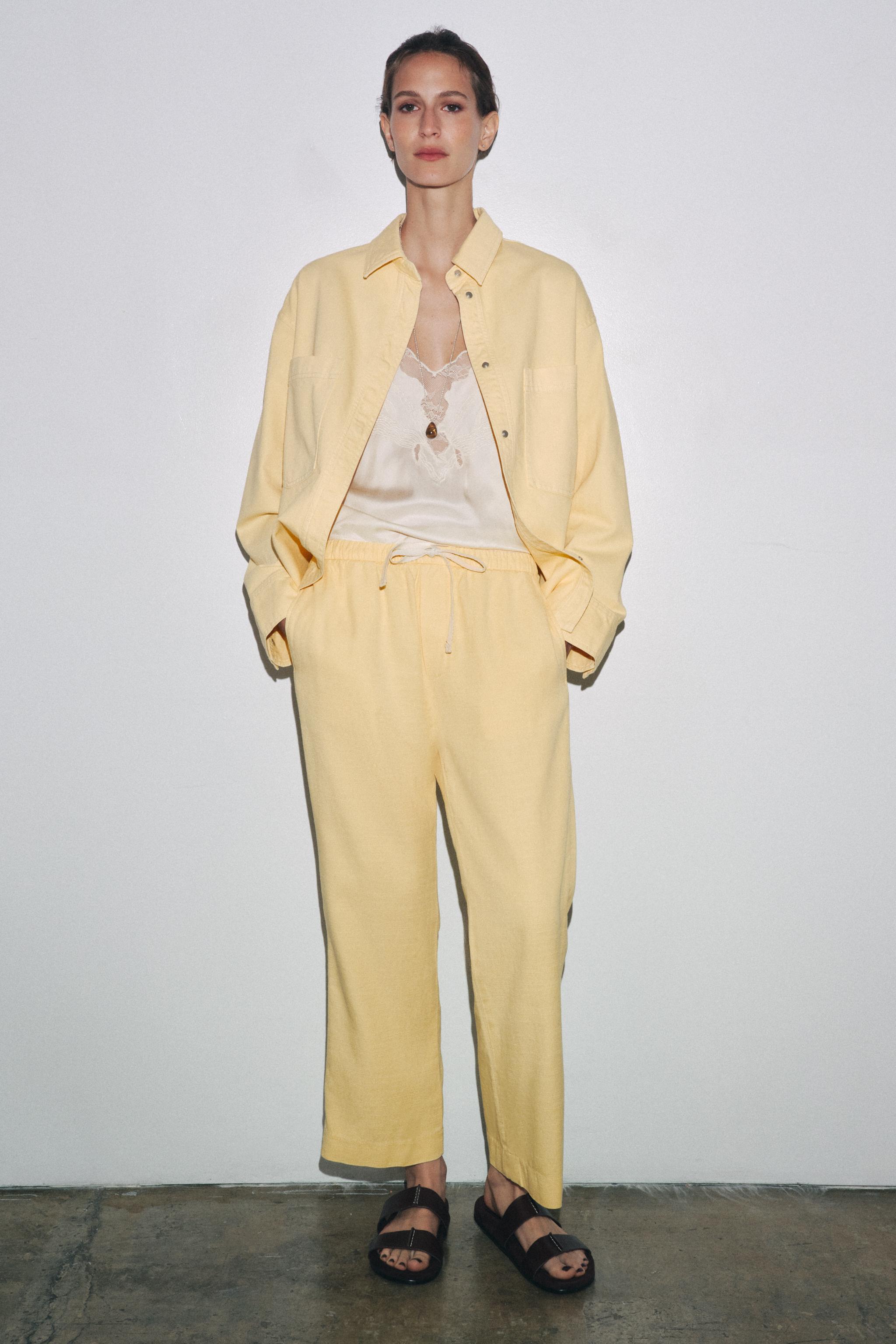 ウェア OAO ALL OVER PRA-SHIRTS & PRA-PANTS WHT All-over print unisex wide-leg pants - Pony Tales Refuge and