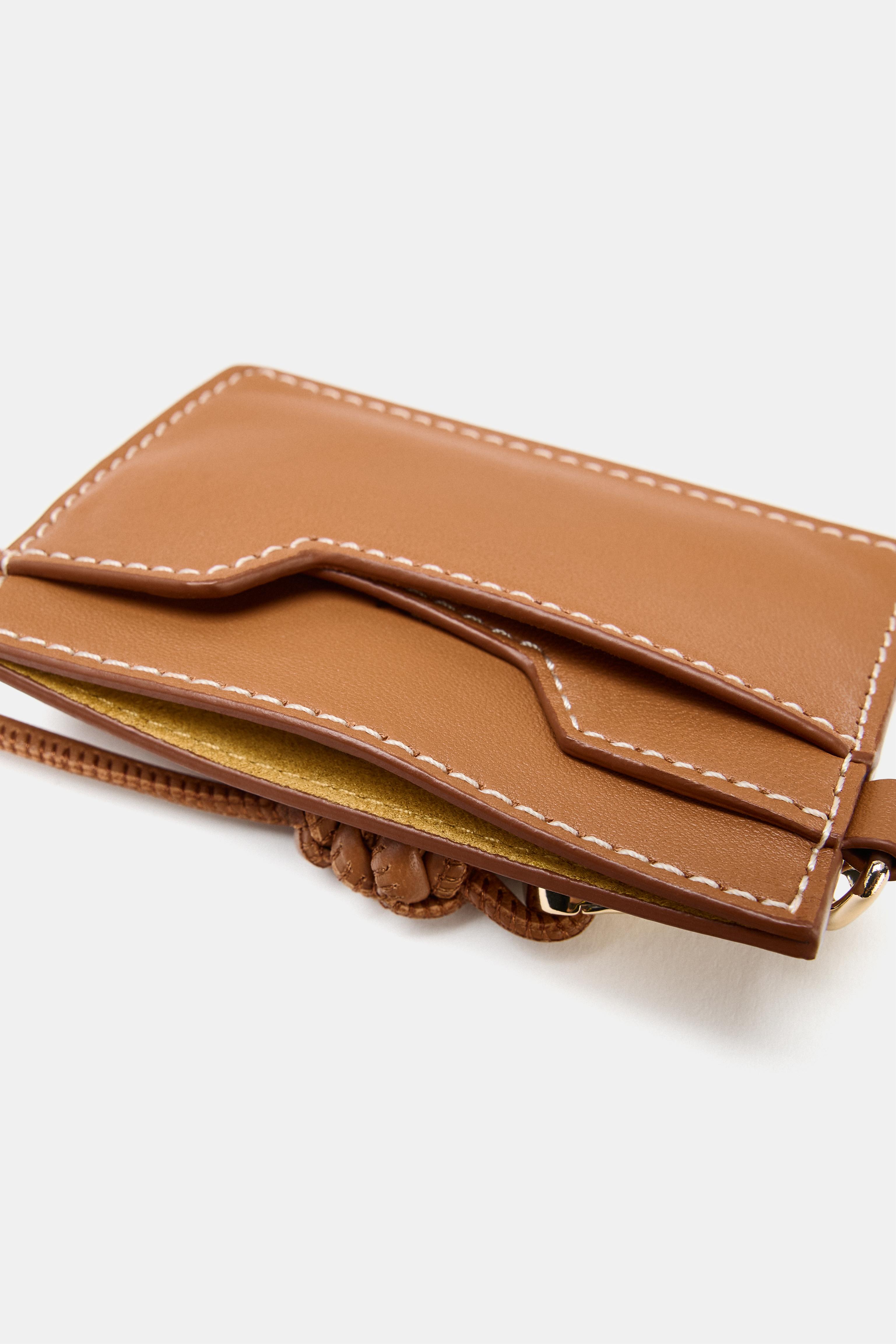 PORTE-CARTES EN CUIR