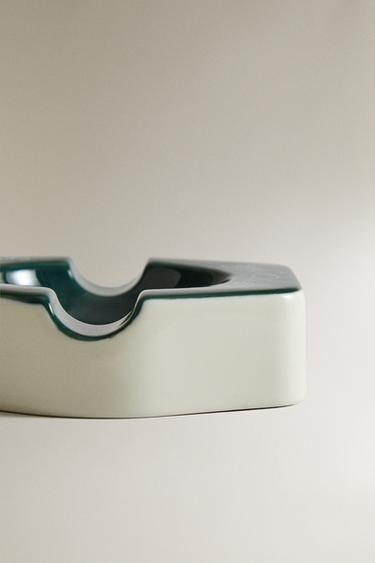 CENDRIER CÉRAMIQUE GOLF - Vert de Zara - Image 3